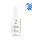 Vichy Capital Soleil UV-AGE DAILY FPS 50, Protector solar facial anti-envejecimiento con color, 40ml