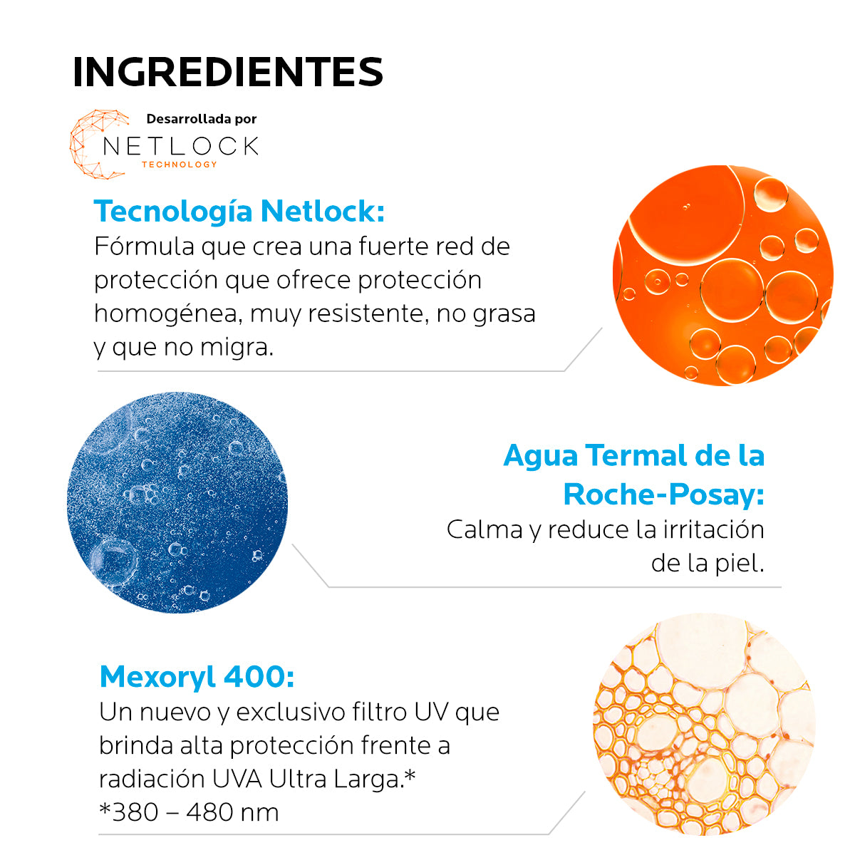 La Roche Posay Anthelios UVMUNE 400 FPS50+ Fluido Invisible con Color, Protector solar facial con color, 50ml