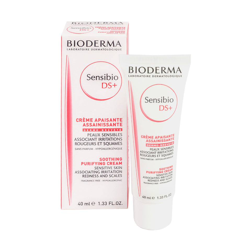 Bioderma Sensibio DS+, Crema para pieles con dermatitis seborréica, 40ml