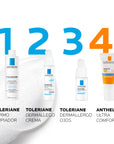 La Roche Posay Toleriane Dermolimpiador, Limpiador facial desmaquillante para piel sensible o con alergia, 200ml