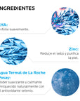 La Roche Posay Kerium Anti-caspa Grasa, Shampoo para cuero cabelludo sensible con caspa, 200ml