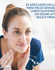 Cetaphil espuma de limpieza facial suave 236ml.