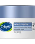 Cetaphil Optimal Hydration, Crema hidratante facial de noche, 48gr