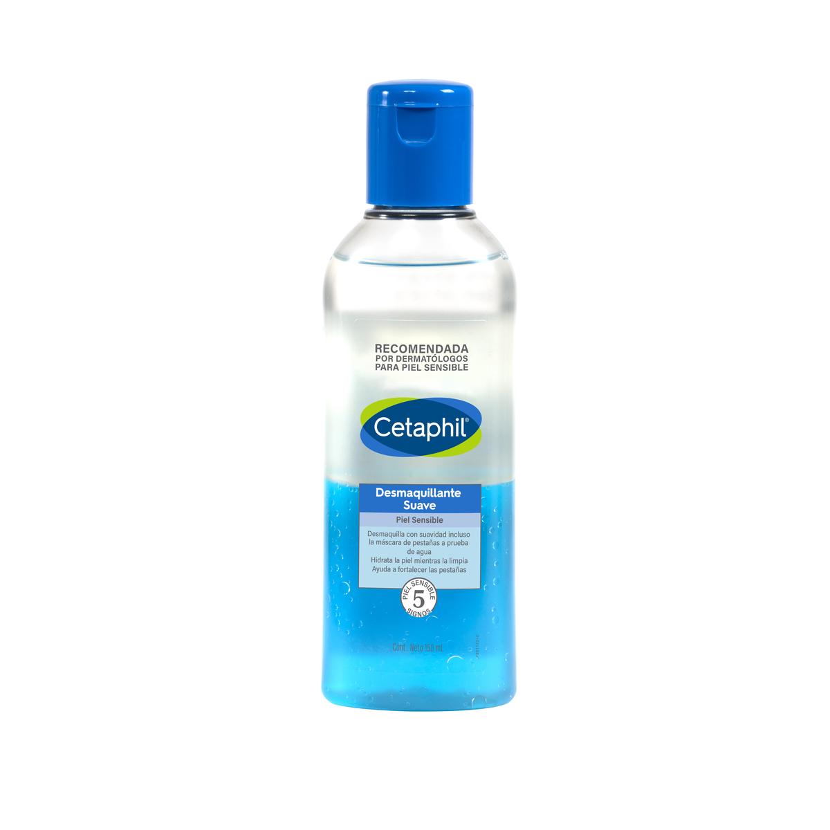 Cetaphil desmaquillante bifásico suave 150ml.