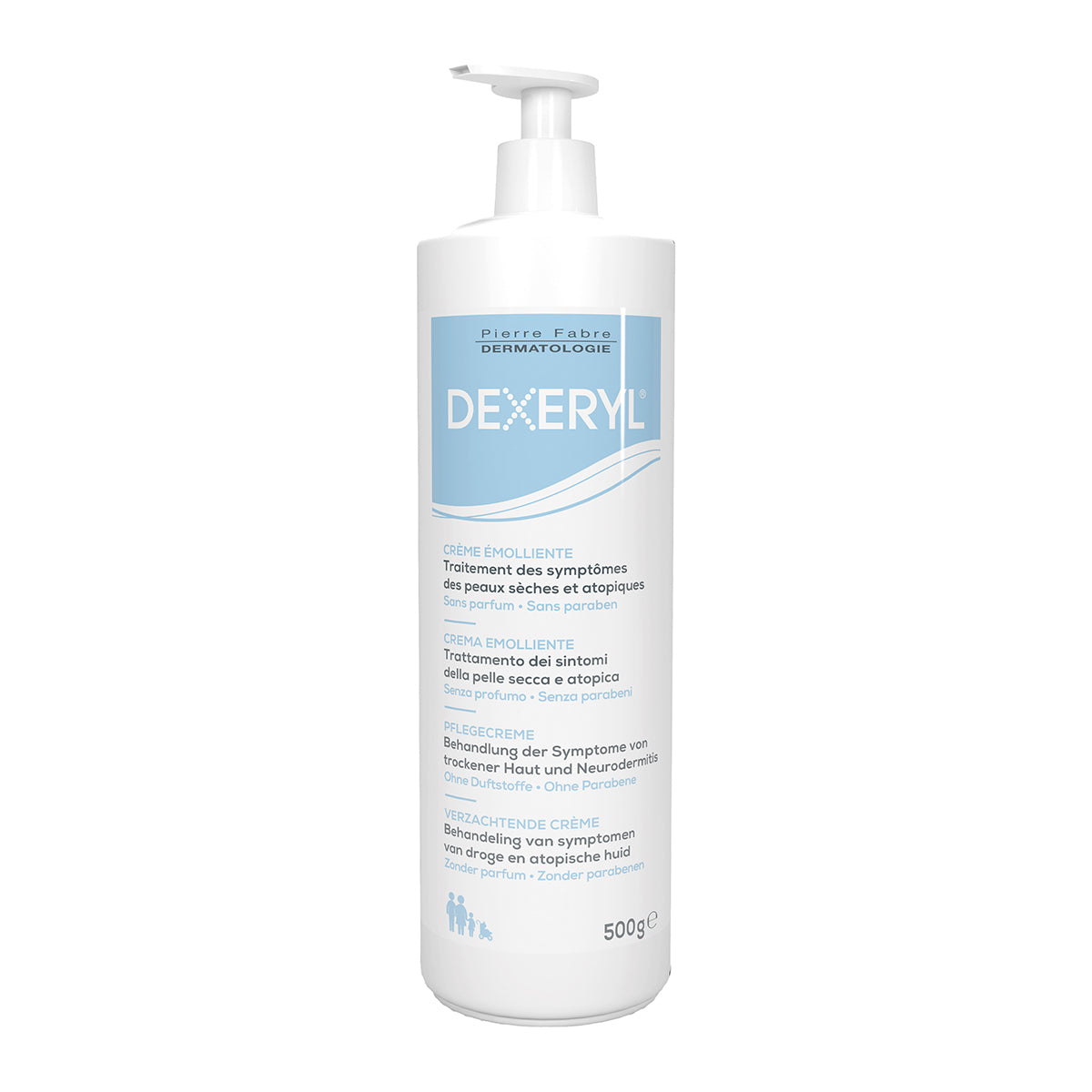 Dexeryl crema para pieles secas 500gr.