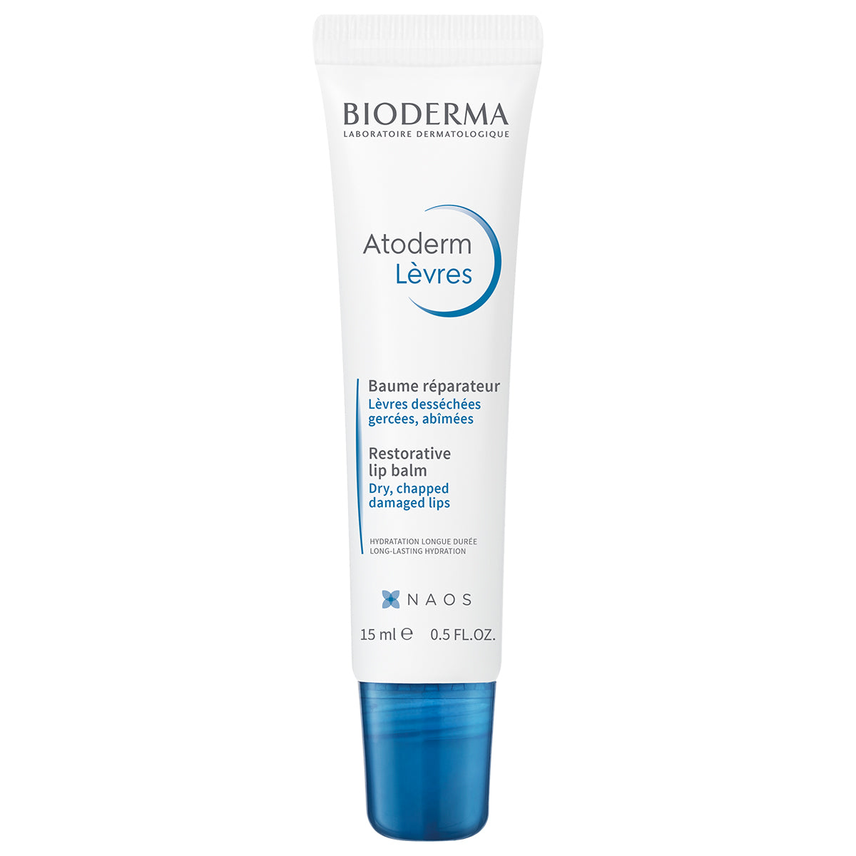 Bioderma Atoderm Labios, Balsamo hidratante de labios, 15ml