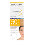 Bioderma Photoderm M FPS50+, Protección solar facial contra el melasma tono Dorado 40ml.