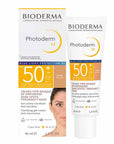 Bioderma Photoderm M FPS50+, Protección solar facial contra el melasma tono Dorado 40ml.