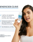 Eucerin Dermatoclean desmaquillante bifásico de ojos día y noche 125ml.