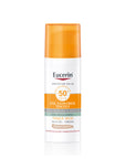 Eucerin sun oil control tinted protector solar facial tono medio FPS50+ 50ml.