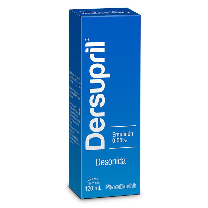 Italmex Dersupril 0.05% Emulsion para piel con dermatitis 120ml.