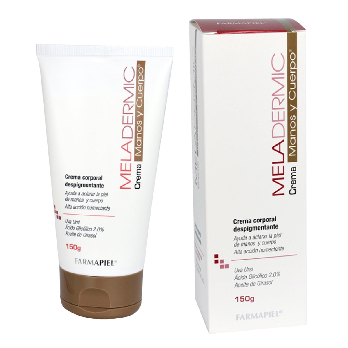Meladermic manos y cuerpo, crema despigmentante 150gr. - Derma Express MX