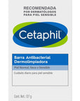 Cetaphil Barra antibacterial dermolimpiadora para piel sensible 127gr.