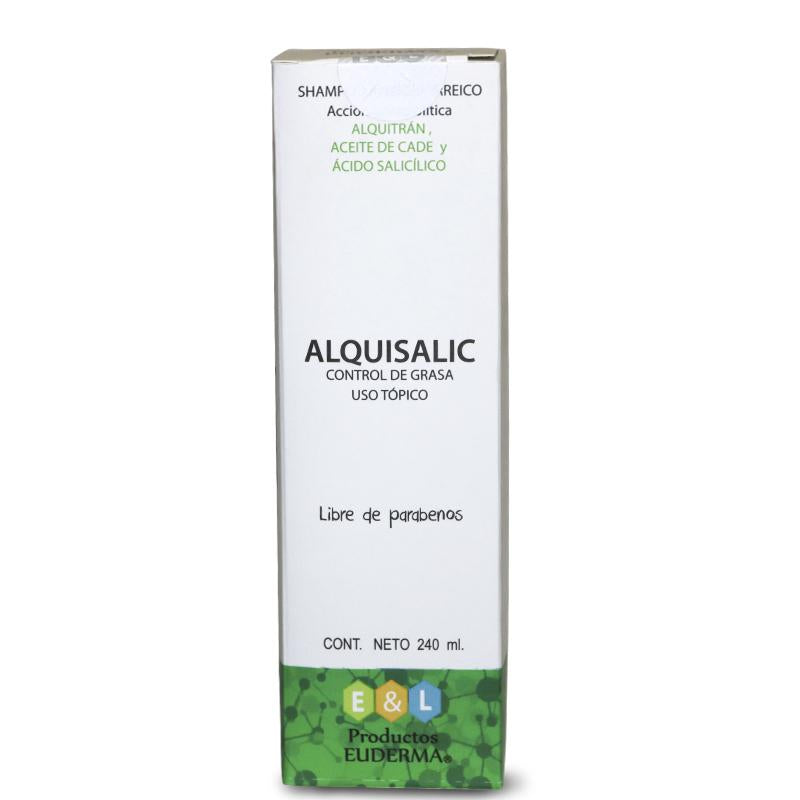 Euderma Alquisalic Shampoo  para cabello graso 240ml.