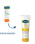 Cetaphil Sun Oil Control FPS50+ con color, protector solar en gel para piel grasa 50ml.