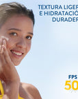Cetaphil Sun Oil Control FPS50+ con color, protector solar en gel para piel grasa 50ml.