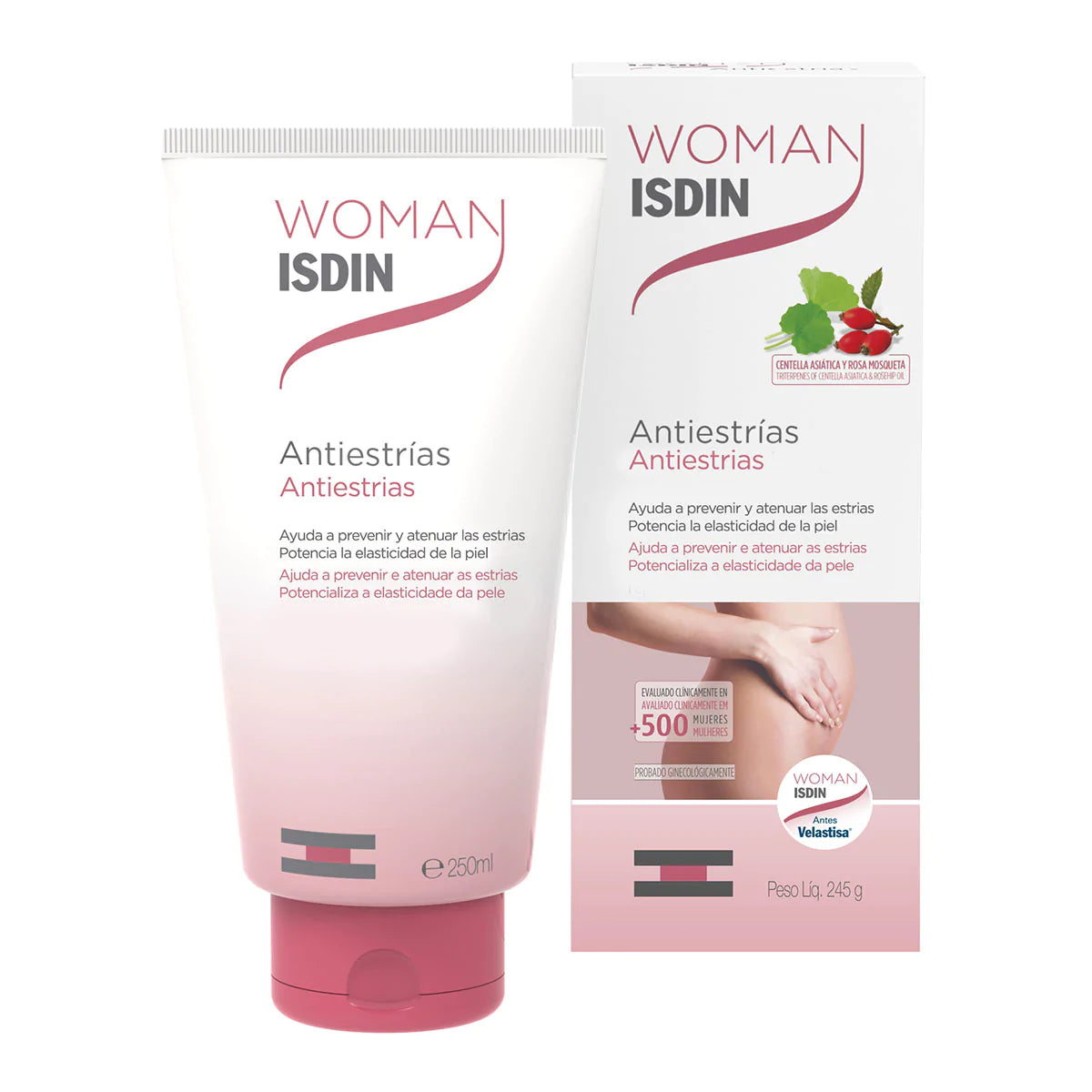 Isdin Isdin Woman, crema antiestrías 250ml.