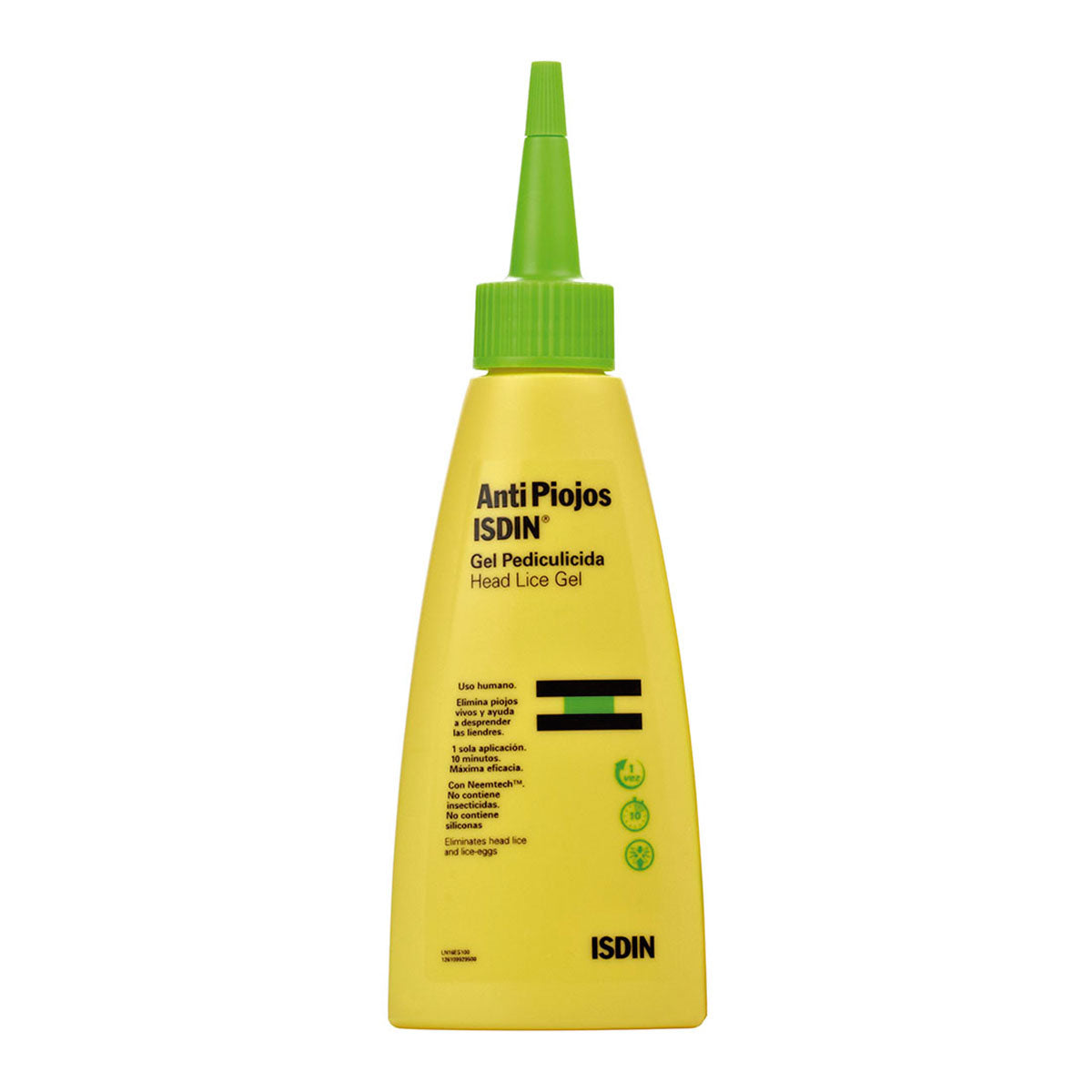 Isdin gel antipiojos y liendres 100ml.