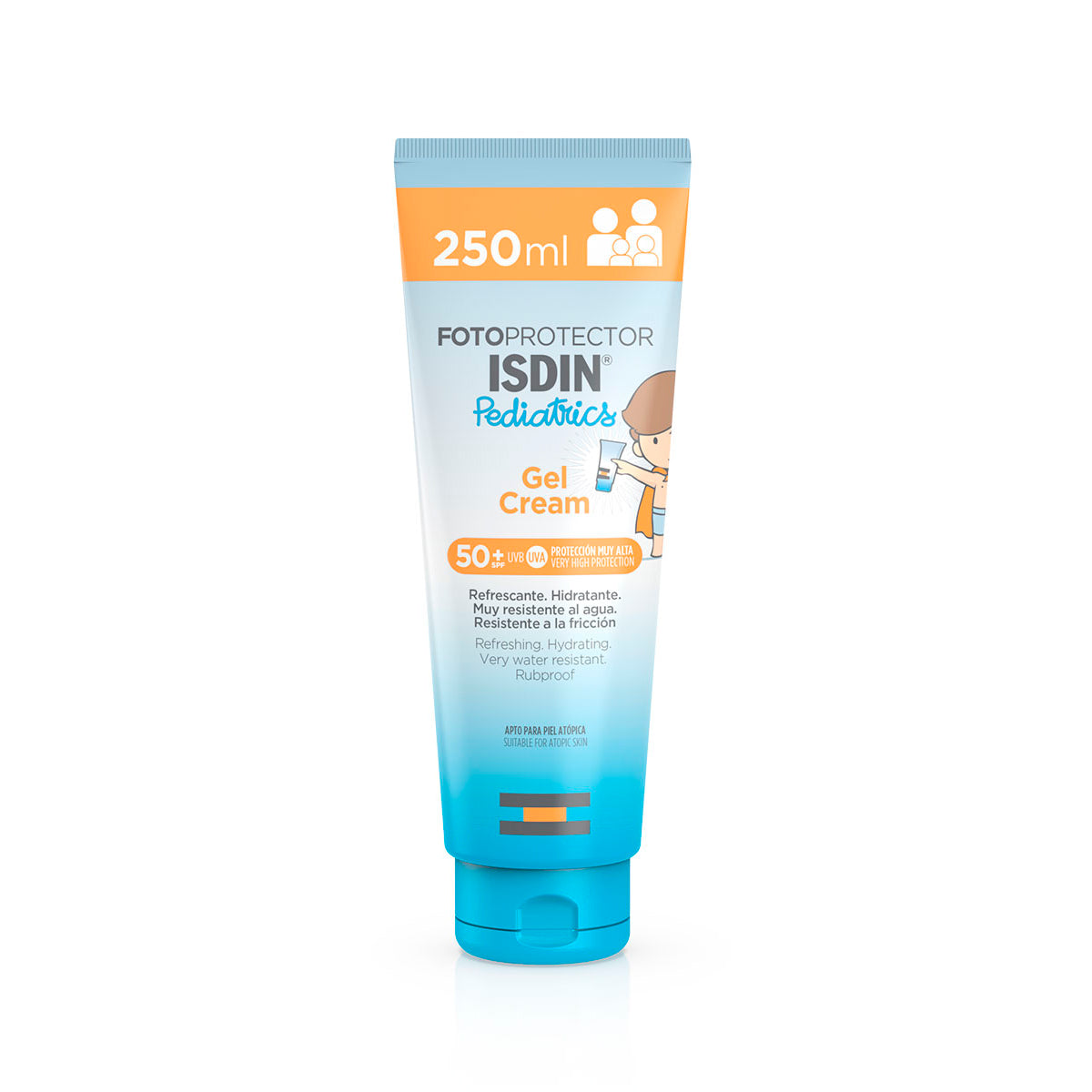 Isdin Fotoprotector gel crema Pediatrico 50+, 250ml.