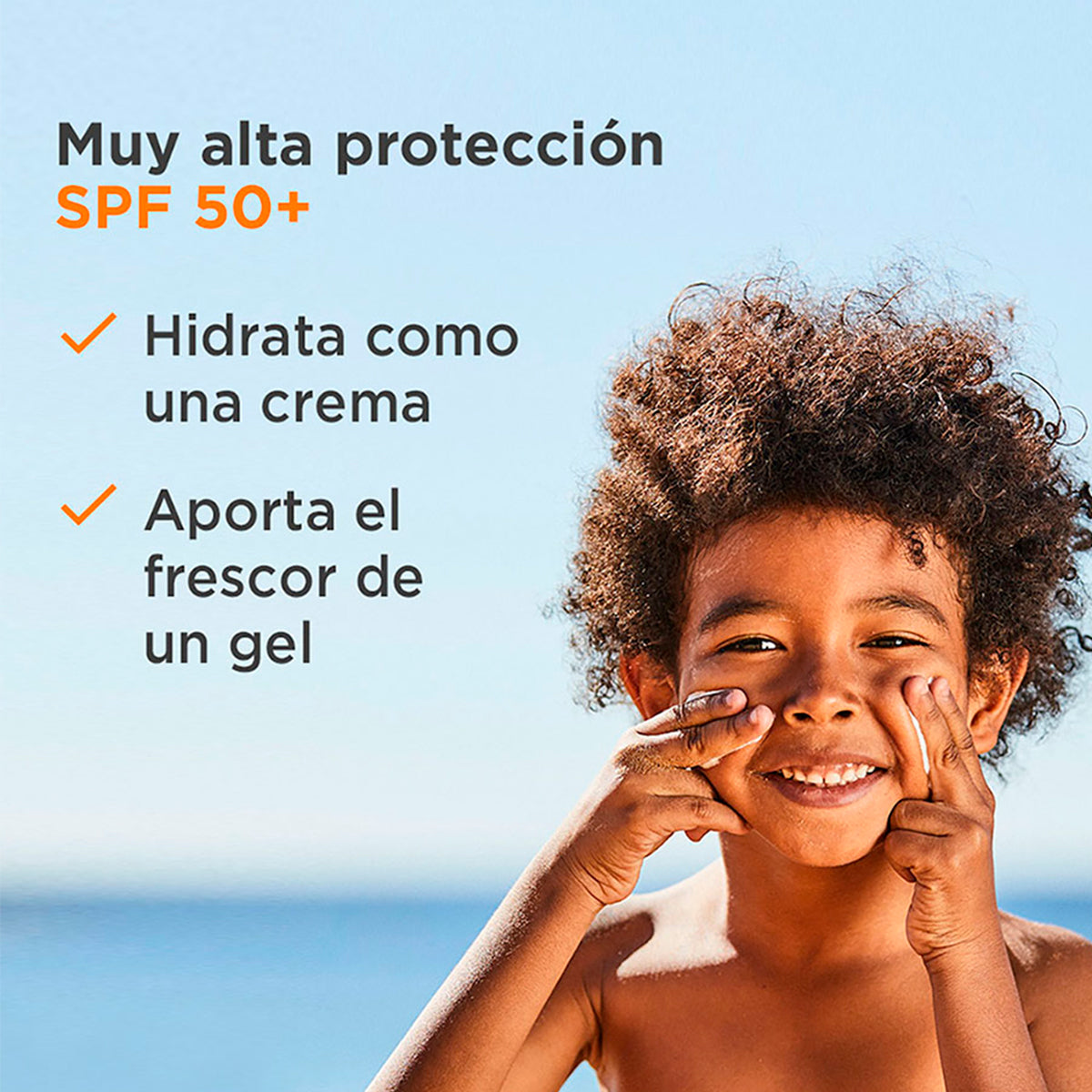 Isdin Fotoprotector gel crema Pediatrico 50+, 250ml.