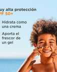 Isdin Fotoprotector gel crema Pediatrico 50+, 250ml.