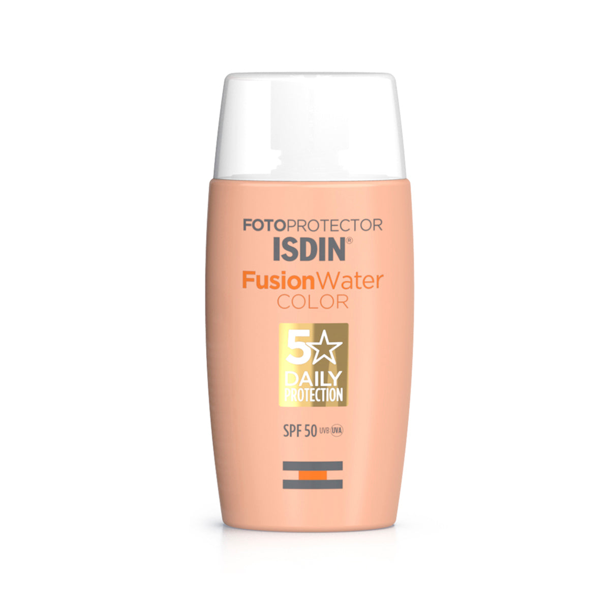 Isdin  Fotoprotector ISDIN Fusion Water FPS50+ Color Medio 50ml.