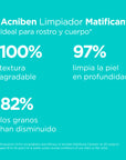 Isdin Acniben Gel Matificante, limpiador para piel grasa con tendencia acnéica 200ml.