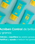 Isdin Acniben gel crema facial, control de brillos y granos 40ml.