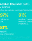 Isdin Acniben gel crema facial, control de brillo y granos 40ml.