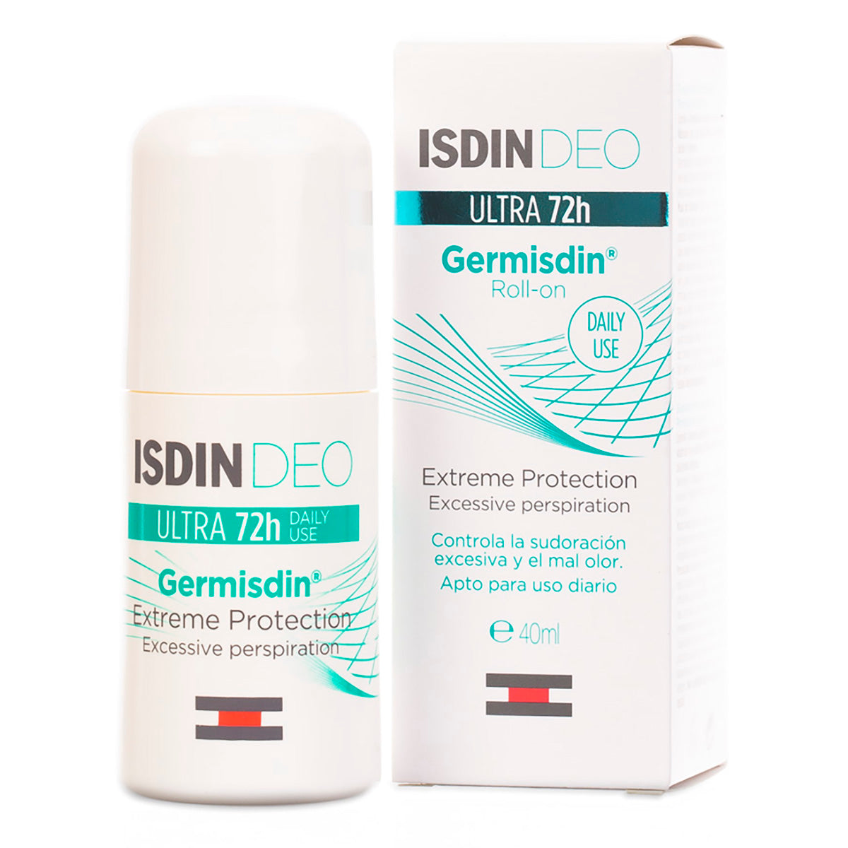 Isdin Deo Germisdin desodorante roll-on para sudoración excesiva 40ml.