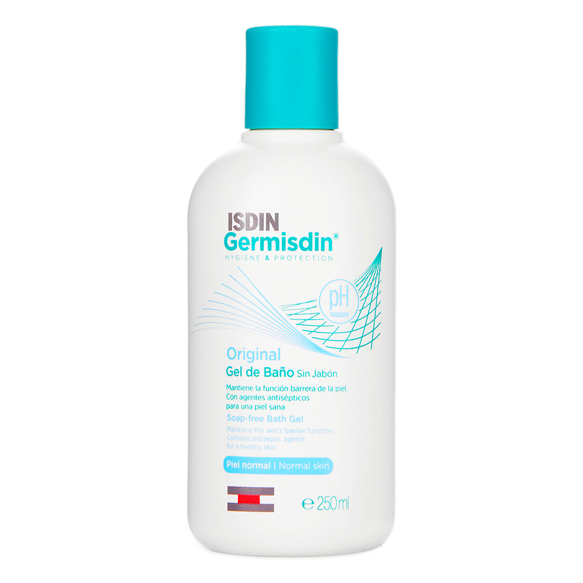 Isdin Germisdin gel baño sin jabón 250ml.