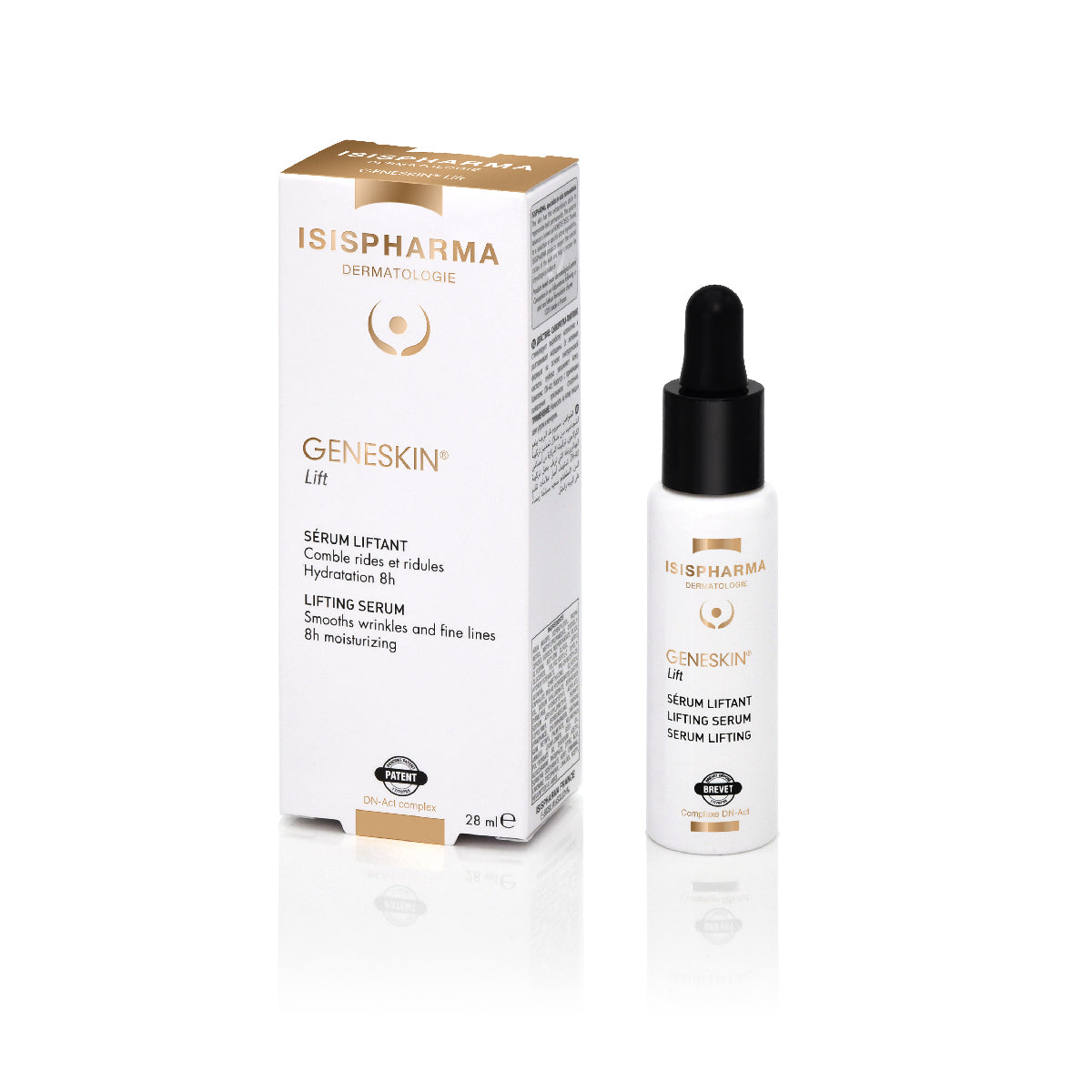 Isispharma  Geneskin Lift Serum, Reduce las arrugas y reafirma la piel, 28ml