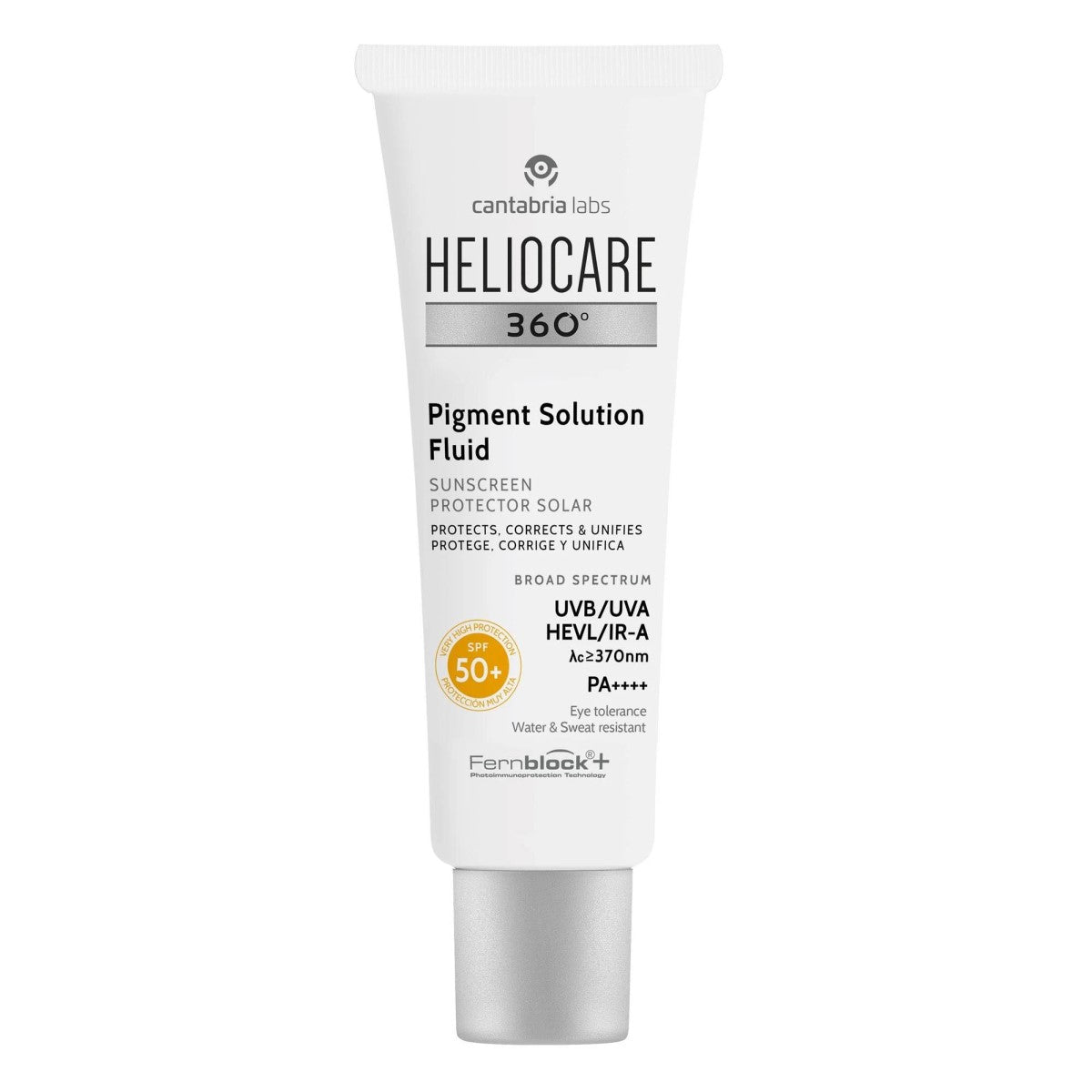 Cantabria Labs Heliocare 360º Pigment Solution Fluid, fotoprotector despigmentante 50ml.