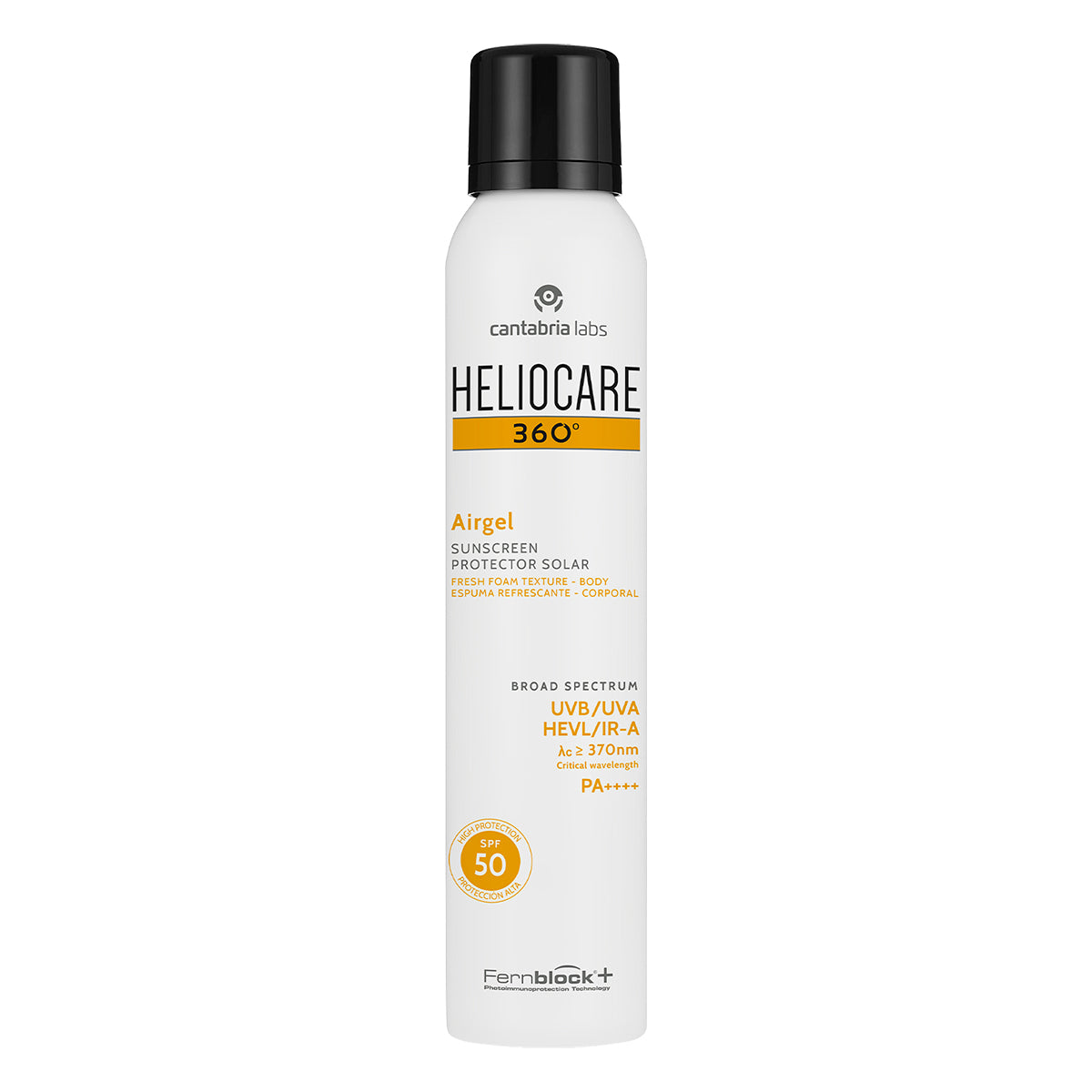 Cantabria Labs Fotoprotector Heliocare 360° Airgel Corporal 200ml.
