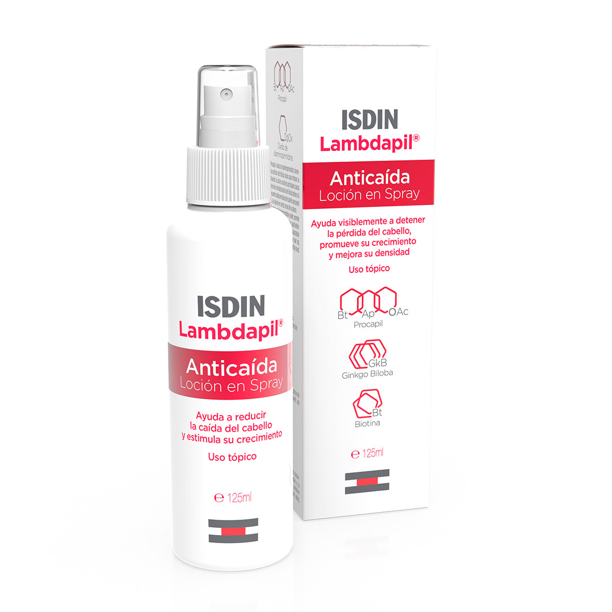 Isdin Lambdapil Anticaida locion en spray 125ml.