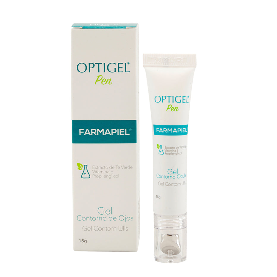 Farmapiel Optigel Pen Gel Contorno Ocular 15gr. – Derma Express MX