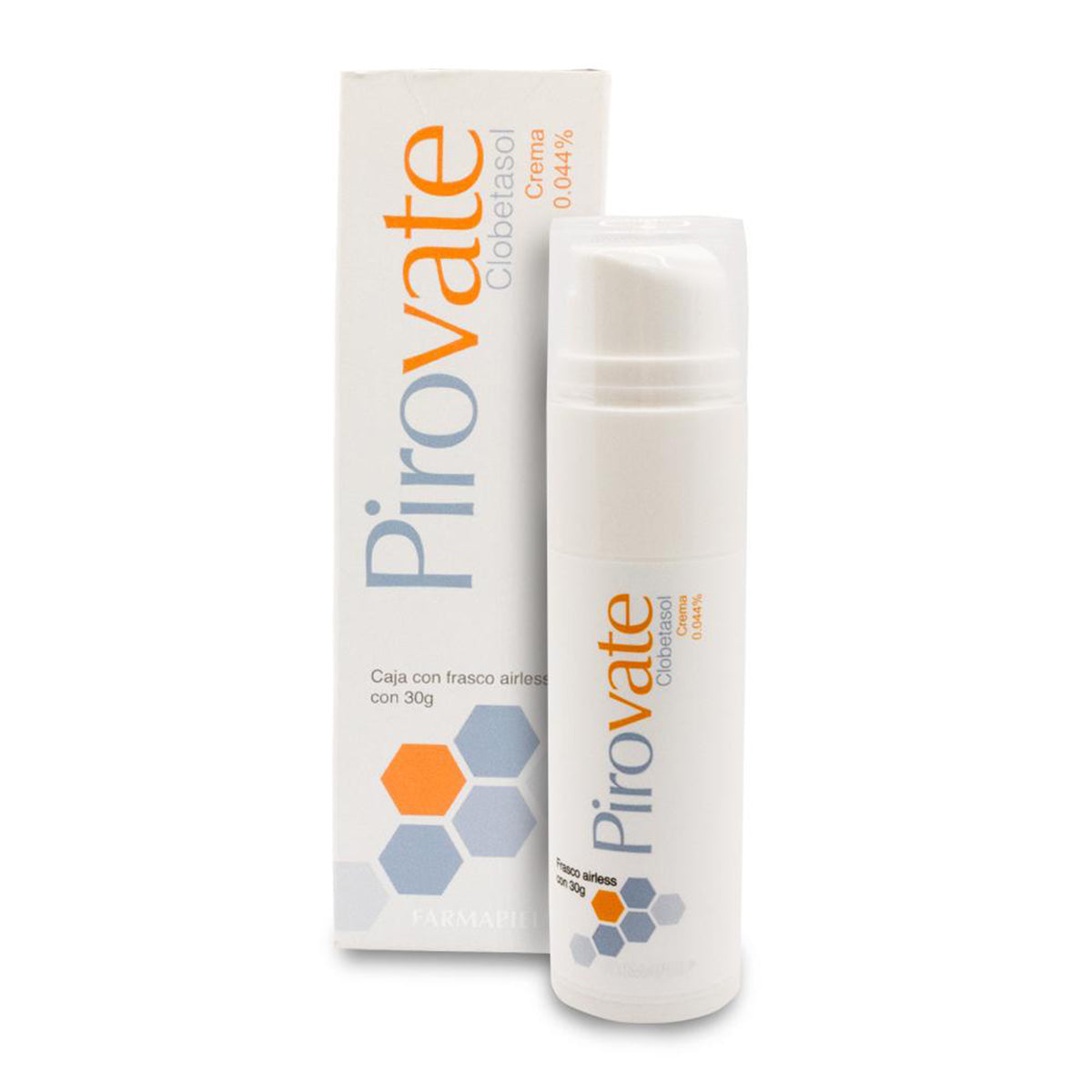 Farmapiel Pirovate clobetasol crema 0.05% airless 30gr.