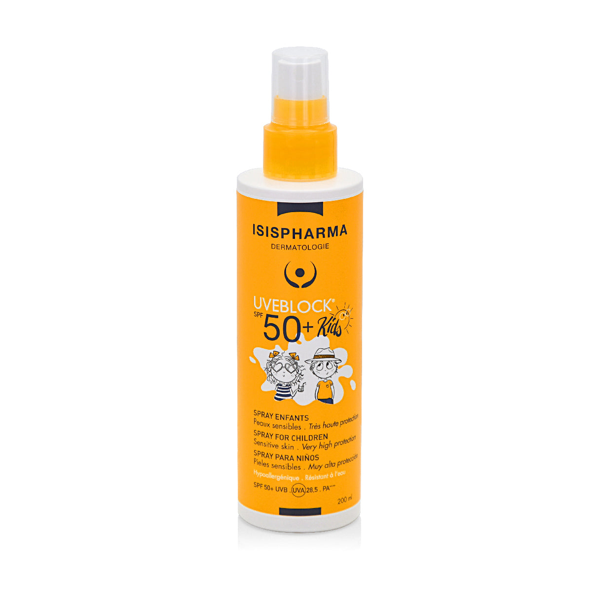 Uveblock FPS50+ Spray para Niños, Protector solar para niños, 200ml