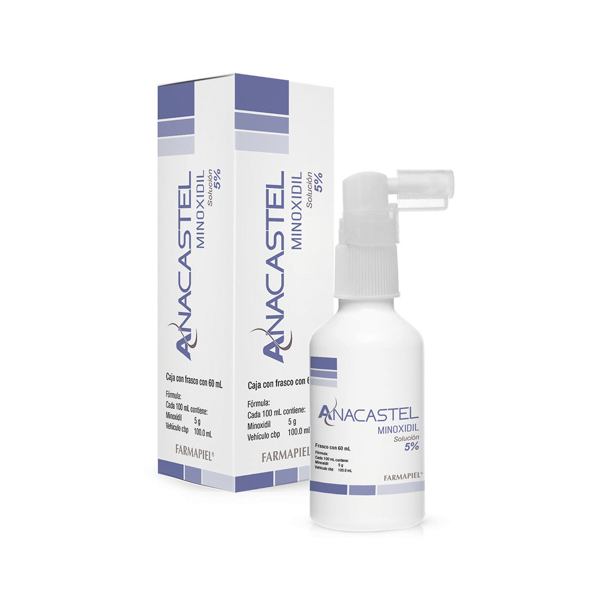 Farmapiel Anacastel 5.0% Solución 60ml.